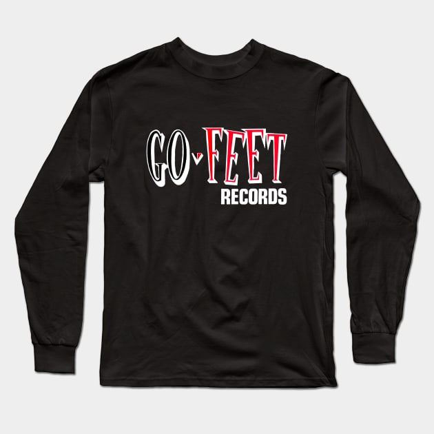 GO-FEET Records Long Sleeve T-Shirt by Pop Fan Shop